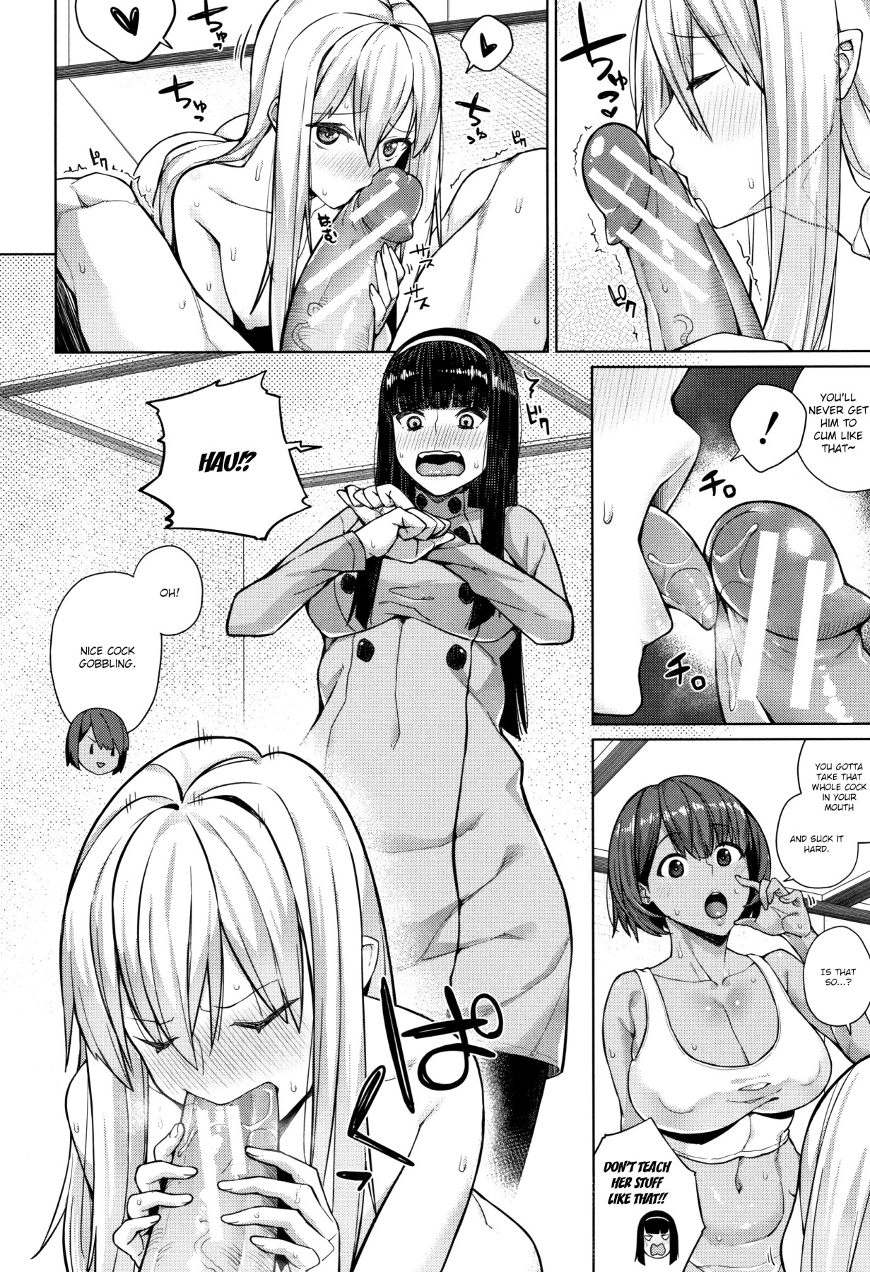 Hentai Manga Comic-Juggy Girls Who Give in With a Little Push-Read-53